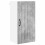 Berkfield Dishwasher Panel Lucca Concrete Grey 40 x 31 x 80 cm 2