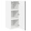 Berkfield Dishwasher Panel Lucca 2 pcs Black 30 x 31 x 80 cm 6