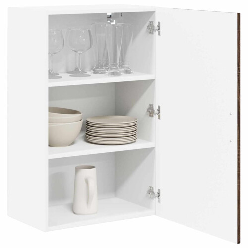 Berkfield Dishwasher Panel Lucca Brown Oak 50 x 31 x 80 cm 2