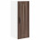 Berkfield Dishwasher Panel Lucca 2 pcs Brown Oak 30 x 31 x 80 cm 5