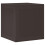 Berkfield Storage Box with Storage Brown 55 x 53 x 57 cm Polypropylene 6