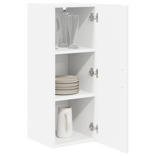 Berkfield Dishwasher Panel Lucca 2 pcs White 30 x 31 x 80 cm 2