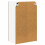 Berkfield Dishwasher Panel Lucca Brown Oak 50 x 31 x 80 cm 8