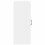 Berkfield Dishwasher Panel Lucca 2 pcs White 30 x 31 x 80 cm 8