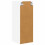 Berkfield Dishwasher Panel Lucca 2 pcs White 30 x 31 x 80 cm 9