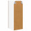 Berkfield Dishwasher Panel Lucca 2 pcs Brown Oak 30 x 31 x 80 cm 9