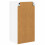 Berkfield Dishwasher Panel Lucca Concrete Grey 40 x 31 x 80 cm 8