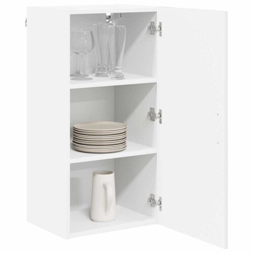 Berkfield Dishwasher Panel Lucca High Gloss White 40 x 31 x 80 cm 2