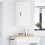 Berkfield Dishwasher Panel Lucca High Gloss White 40 x 31 x 80 cm 4