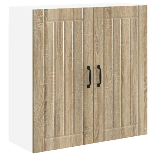Berkfield Dishwasher Panel Lucca Sonoma Oak 80 x 31 x 80 cm 1