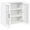 Berkfield Dishwasher Panel Lucca White 80 x 31 x 80 cm Engineered Wood 5