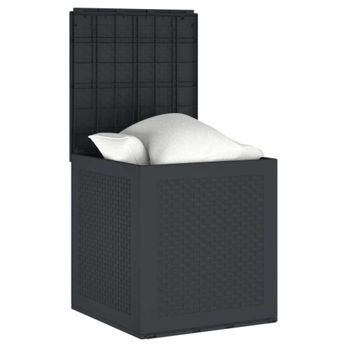 Berkfield Storage Box Anthracite 55 x 53 x 57 cm Polypropylene 1