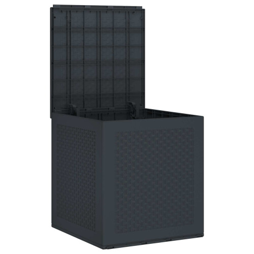 Berkfield Storage Box Anthracite 55 x 53 x 57 cm Polypropylene 2