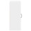 Berkfield Dishwasher Panel Lucca High Gloss White 50 x 31 x 80 cm 7