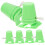 6Pcs DIY Clock Movement Mechanism Kit, Durable Plastic Wind Up Replacement for Mini Craft Clocks 1