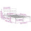 Berkfield Bed Frame with Headboard White 135 x 190 cm Solid Pine wood 10