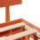 Berkfield Bed Frame with Headboard Wax Brown 120 x 190 cm Solid Pine Wood 8