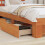 Berkfield Bed Frame with Headboard Wax Brown 80 x 200 cm Solid Pine Wood 4