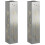 Berkfield Solar LED Pathway Light 2 pcs Rusty Galvanized 2