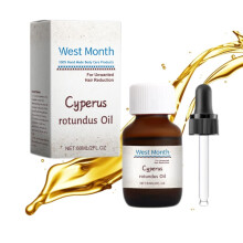Hair Removal Oil with Cyperus Rotundus – Slow Regrowth Support, Deep Moisture Care for Smooth Skin