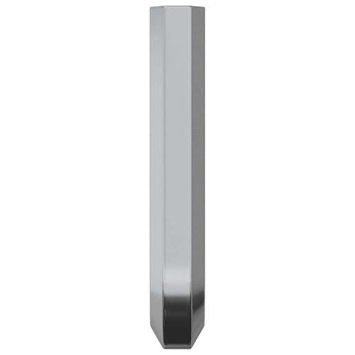 Berkfield Hex Key 2 pcs Silver 20 x 52 mm Steel 2