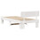 Berkfield Bed Frame with Headboard White 90 x 190 cm Solid Pine Wood 7
