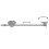 Berkfield Lid Support Hinge 12 pcs Silver 194 x 36 x 18 mm Iron 9