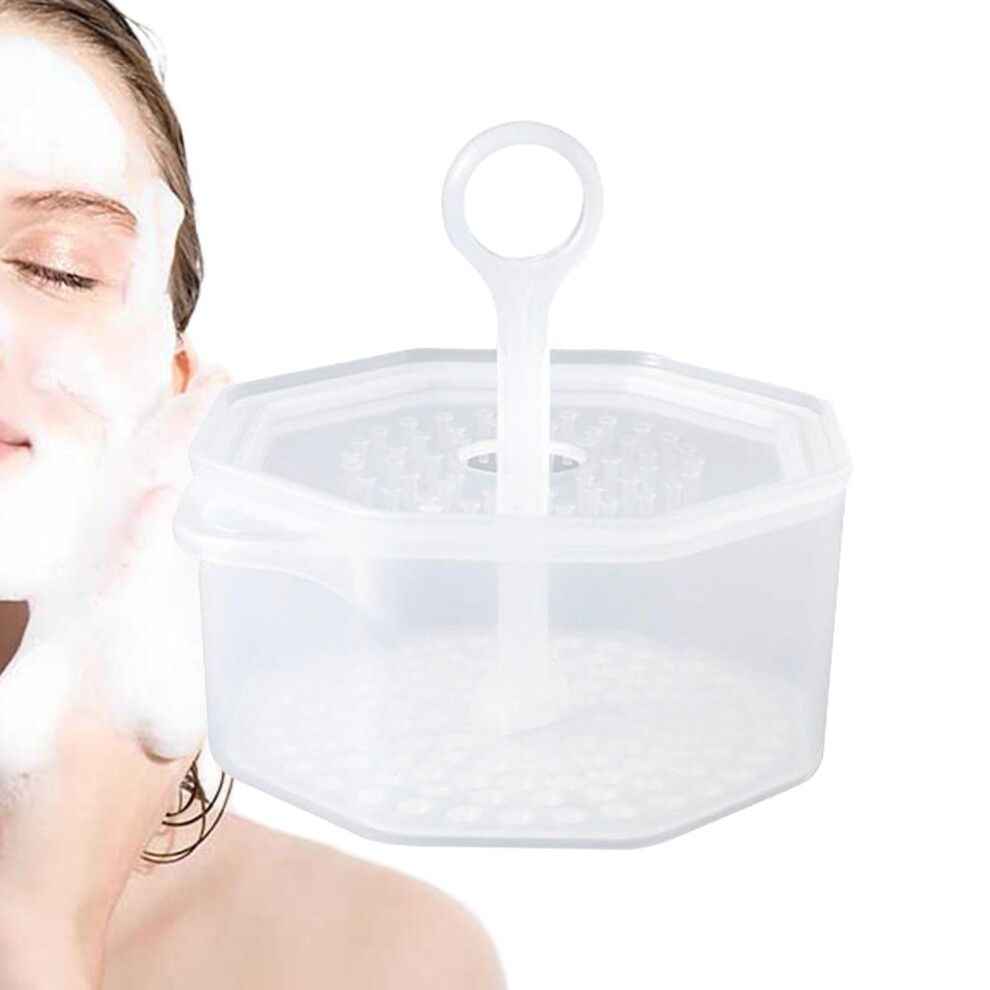Face Wash Foam Maker Manual Press Cup for Facial Cleanser, Rich Foam Generation, Compact Travel Size