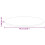 Berkfield Table Top High gloss white ò 70 x 1.5 cm Engineered Wood 9