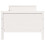 Berkfield Bed Frame with Headboard White 80 x 200 cm Engineered Wood 5