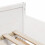 Berkfield Bed Frame with Headboard White 80 x 200 cm Engineered Wood 9