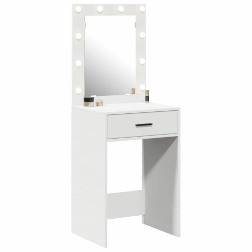Berkfield Dressing Table White 50 x 41 x 135 cm Engineered Wood 2