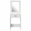 Berkfield Dressing Table White 50 x 41 x 135 cm Engineered Wood 5
