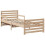 Berkfield Bed Frame with Headboard Brown 80 x 200 cm Engineered Wood 4