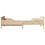 Berkfield Bed Frame with Headboard Brown 80 x 200 cm Engineered Wood 6