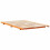 Berkfield Bed Frame Wax Brown 135 x 190 cm Solid Pine Wood 7