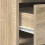 Berkfield Dressing Table with Mirror Lights 3 pcs Brown Engineered Wood 6