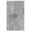 Berkfield Dishwasher Panel Kalmar Concrete Grey 60 x 31 x 100 cm 6