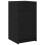 Berkfield Sideboard Black Oak 40 x 40.5 x 75 cm Engineered wood 2
