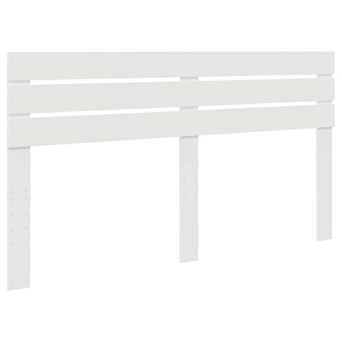 Berkfield Headboard White Engineered wood 1