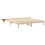 Berkfield Bed Frame Natural 180 x 200 cm Solid Pine Wood 4