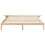 Berkfield Bed Frame Natural 180 x 200 cm Solid Pine Wood 5