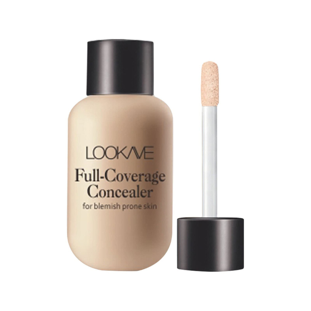 Liquid Concealer Full Coverage Foundation with Luminous Glow and Moisturizing Smooth Texture for Women
