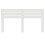 Berkfield Headboard White Engineered wood 4
