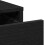 Berkfield Sideboard Black Oak 40 x 40.5 x 75 cm Engineered wood 9