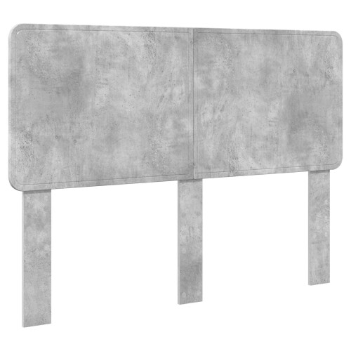 Berkfield Headboard Concrete Grey Engineered wood 1
