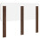 Berkfield Headboard Brown Oak Engineered wood 6