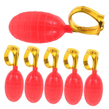 6pcs Water Spray Prank Toys Set for Parties and Festivals, Reusable Funny Joke Props