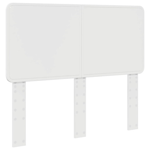 Berkfield Headboard White Engineered wood 1
