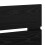 Berkfield Headboard Black Oak Engineered wood 7